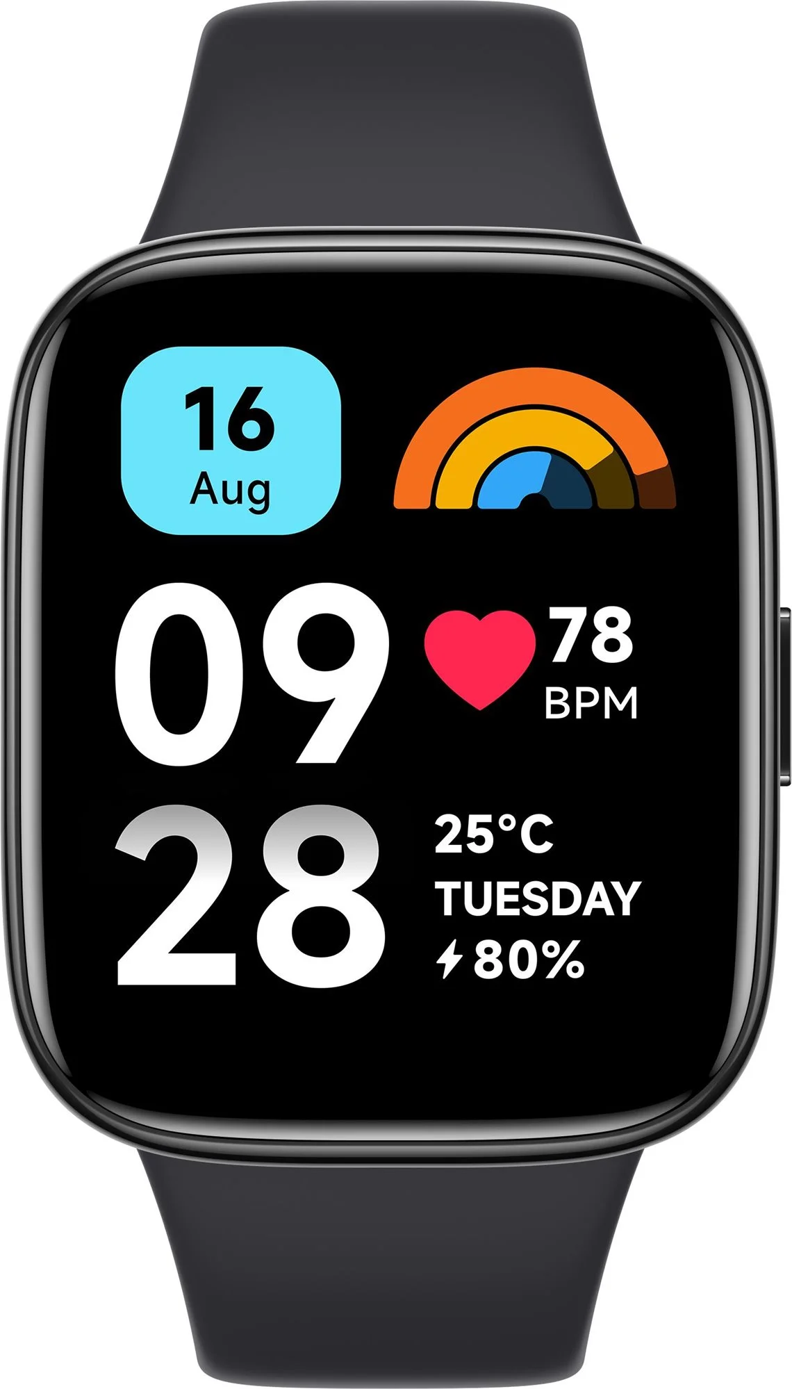 Xiaomi Redmi Watch 3 Active – Fekete
